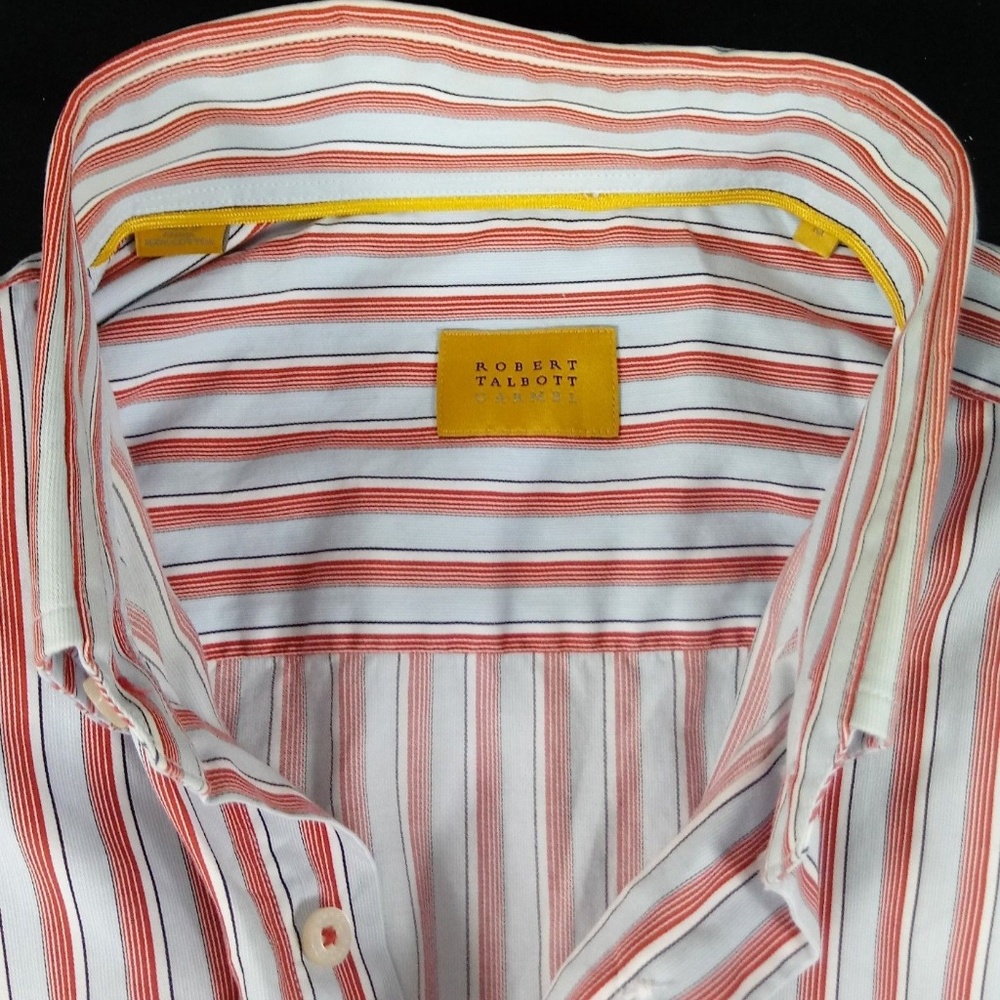 Robert Talbott Carmel Striped Button-Down Shirt - image 3